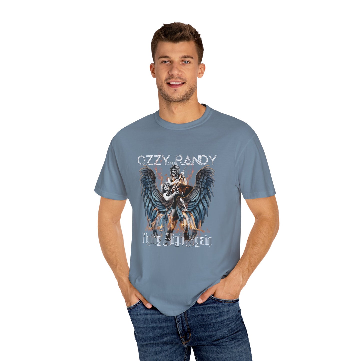 Flying High Again Garment Dyed Tee