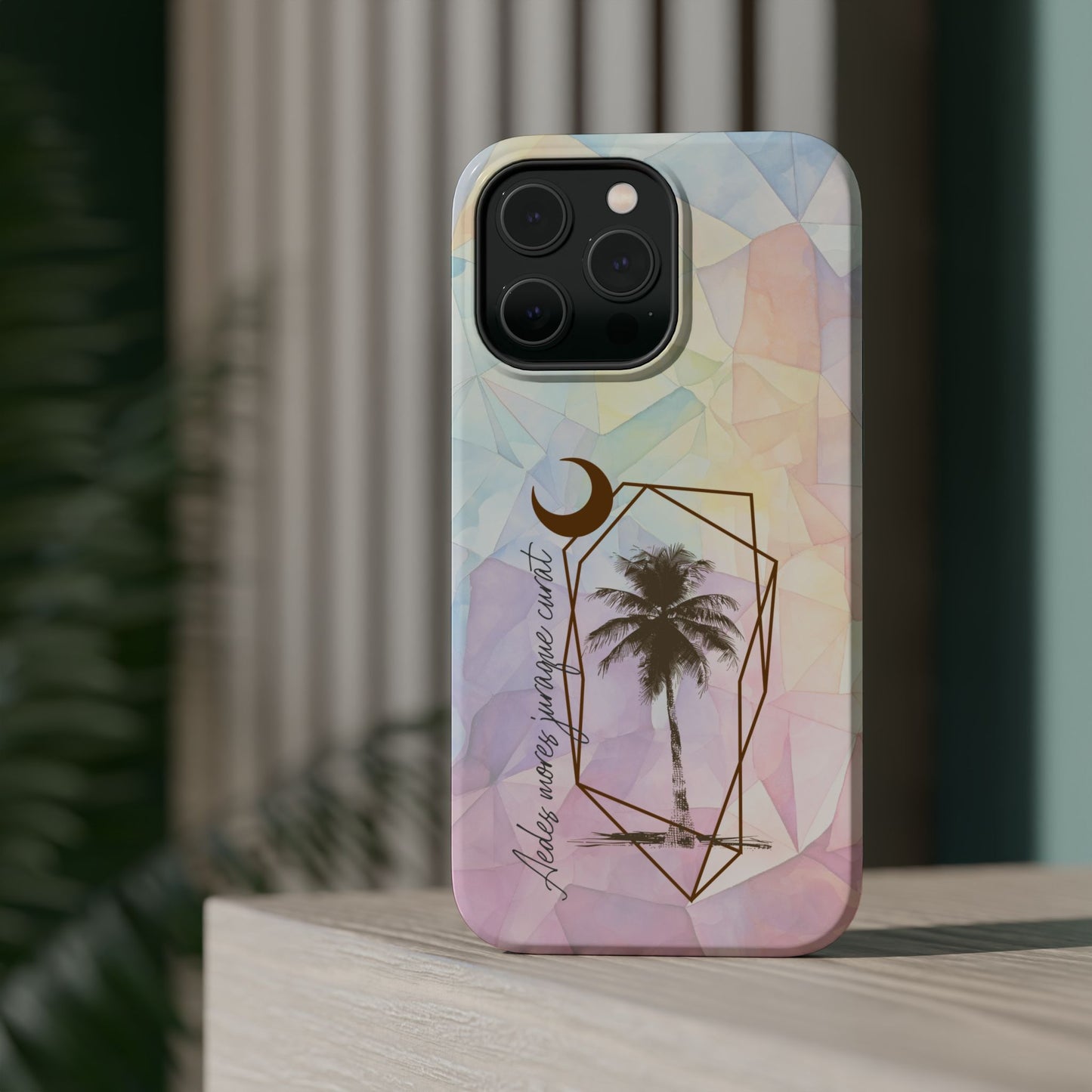 Geometric Palm phone case | Magnetic Impact-Resistant Case