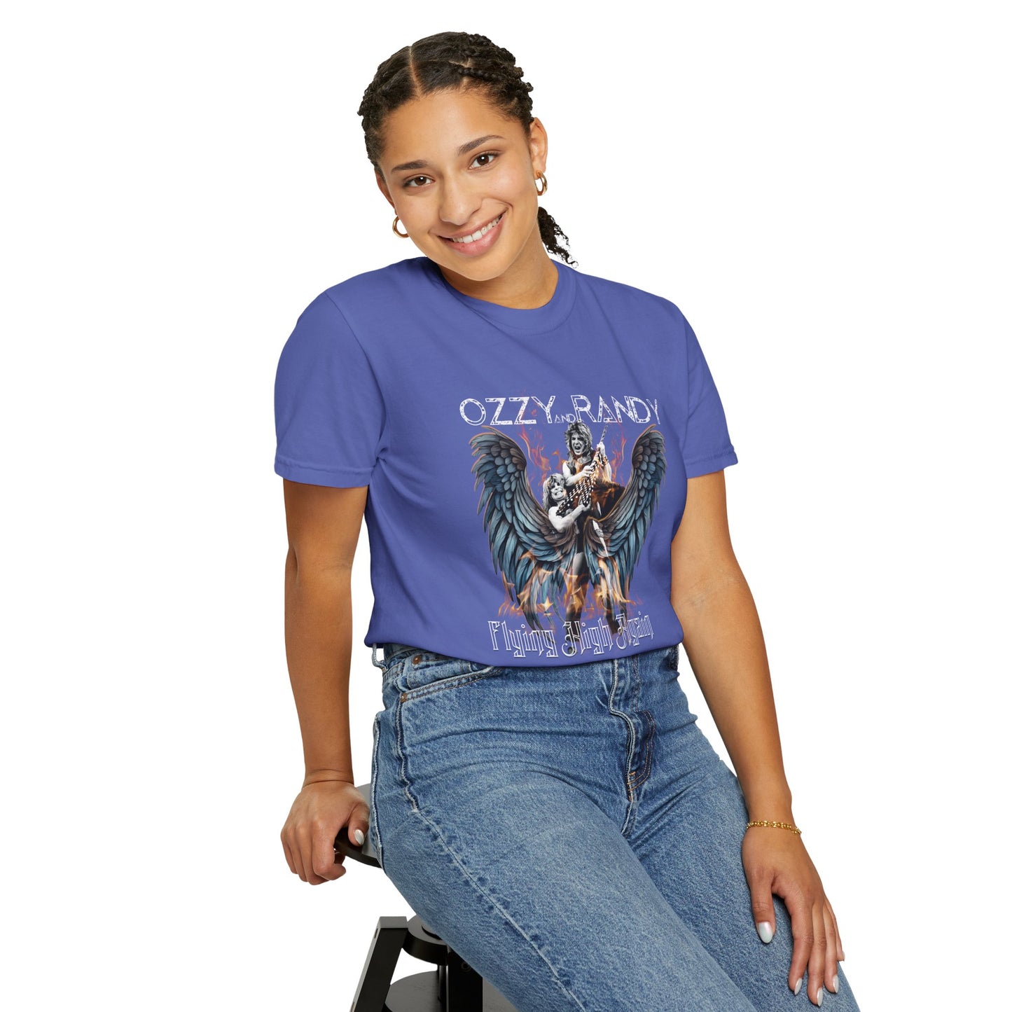 Flying High Again Garment Dyed Tee