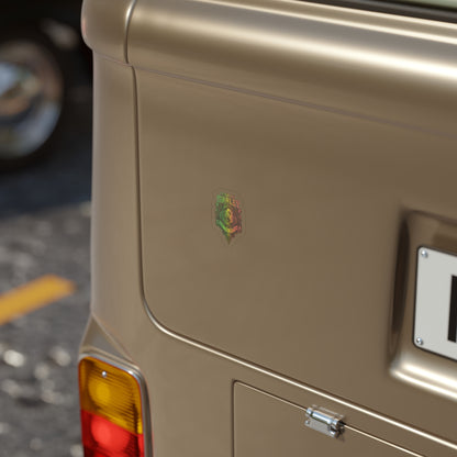 Mind by Marley Vinyl Sticker,  Reggae Decal, Jamaican Flag Rasta Sticker, Island Vibes Waterproof Vinyl Decal