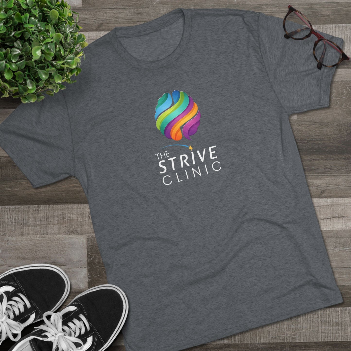 Strive Clinic Brain Tee | Front Print