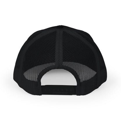 Embroidered Mesh Snapback Hat