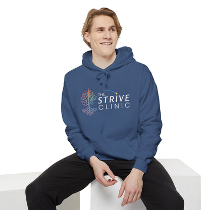 Garment-Dyed Hoodie - Strive Clinic *runs small