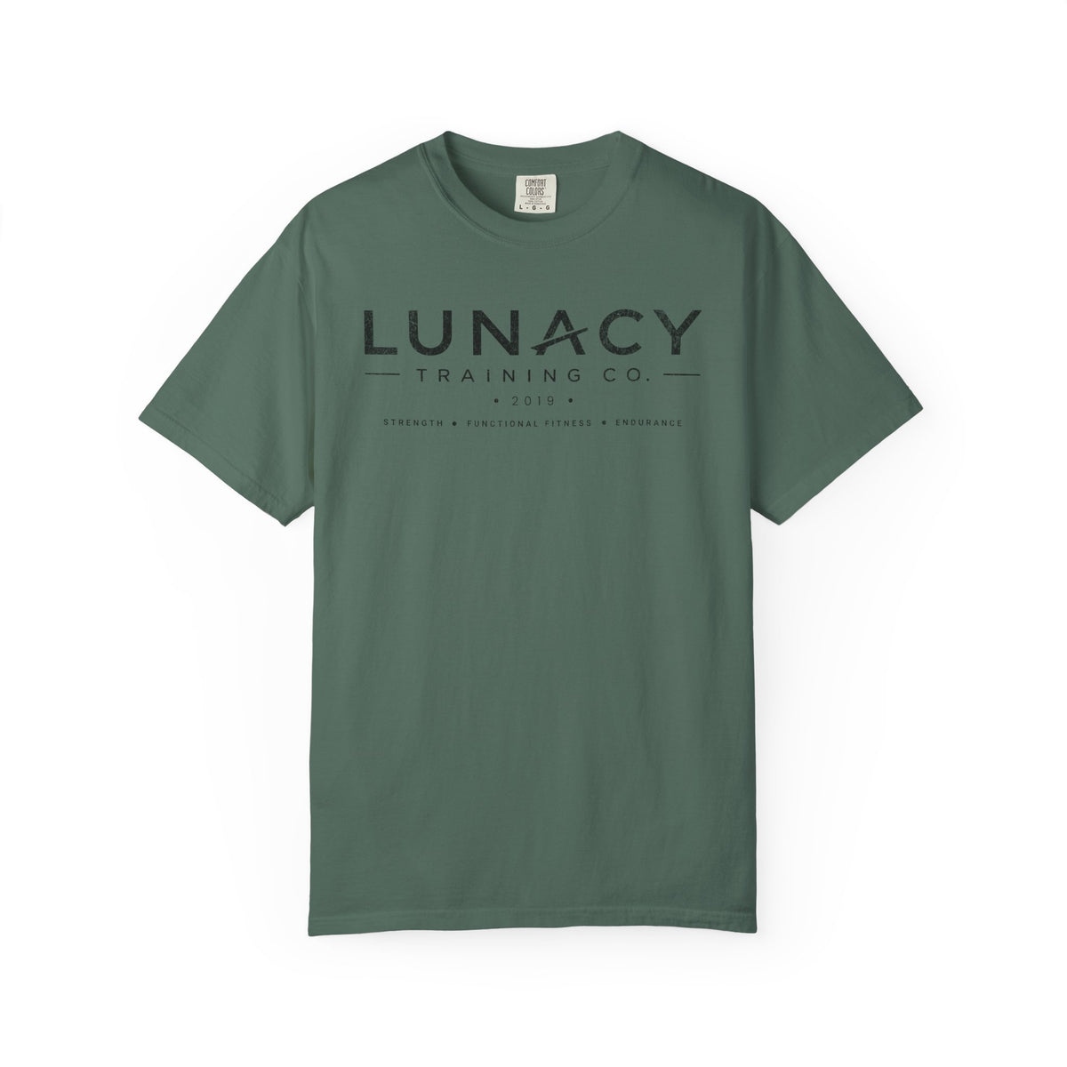 Lunacy Training Co. Logo T-Shirt — Vintage Fitness Tee