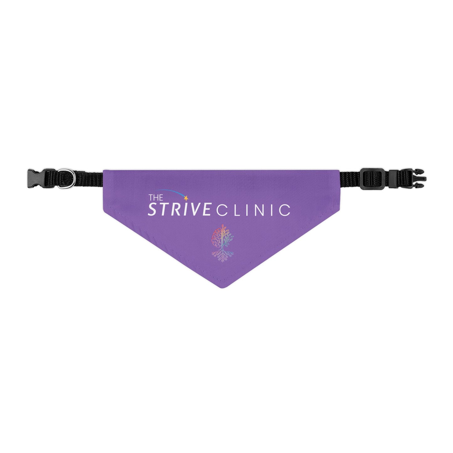Purple Pet Bandana Collar - Strive Clinic