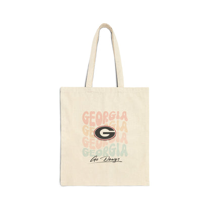 Georgia Bulldogs Cotton Tote Bag