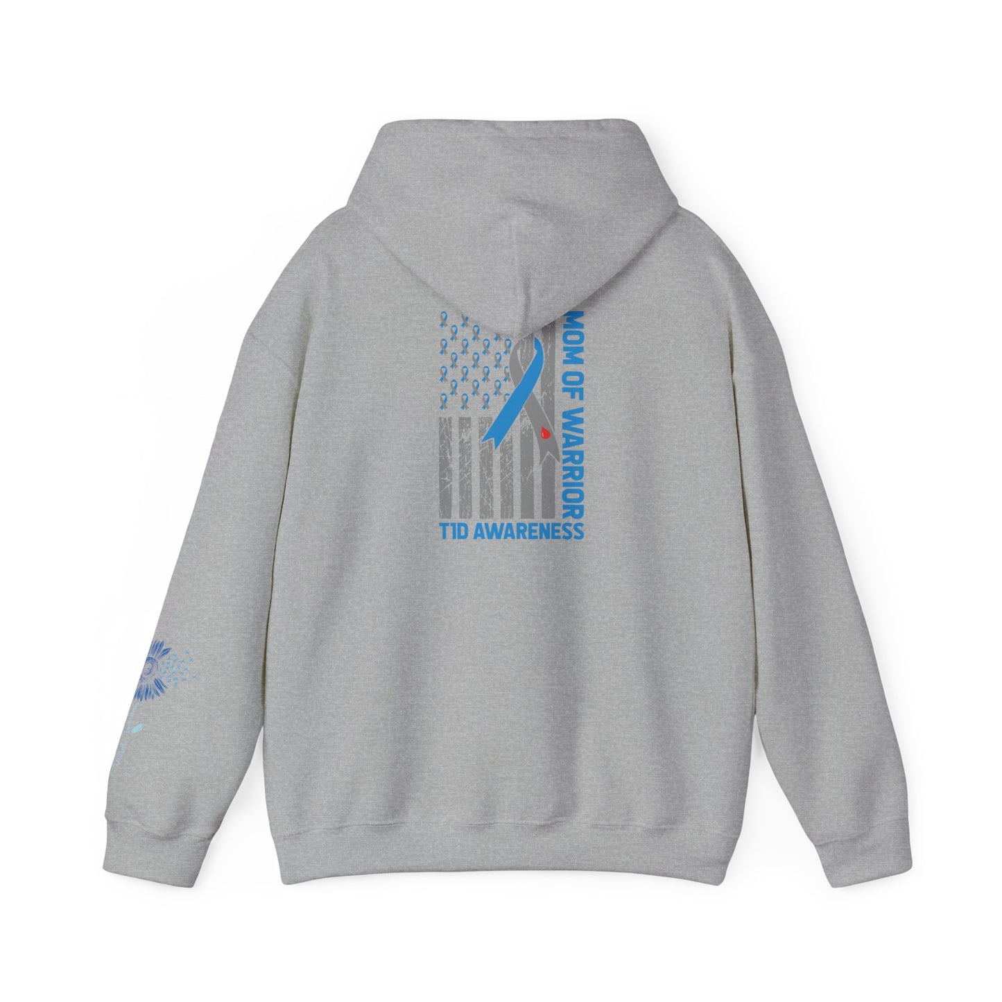 Personalized Warrior Mom Hoodie — TID Awareness Sweatshirt