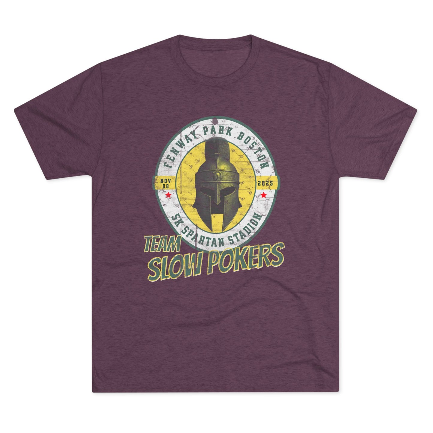 Spartan Slow Pokers Race Tee | Front Only Print