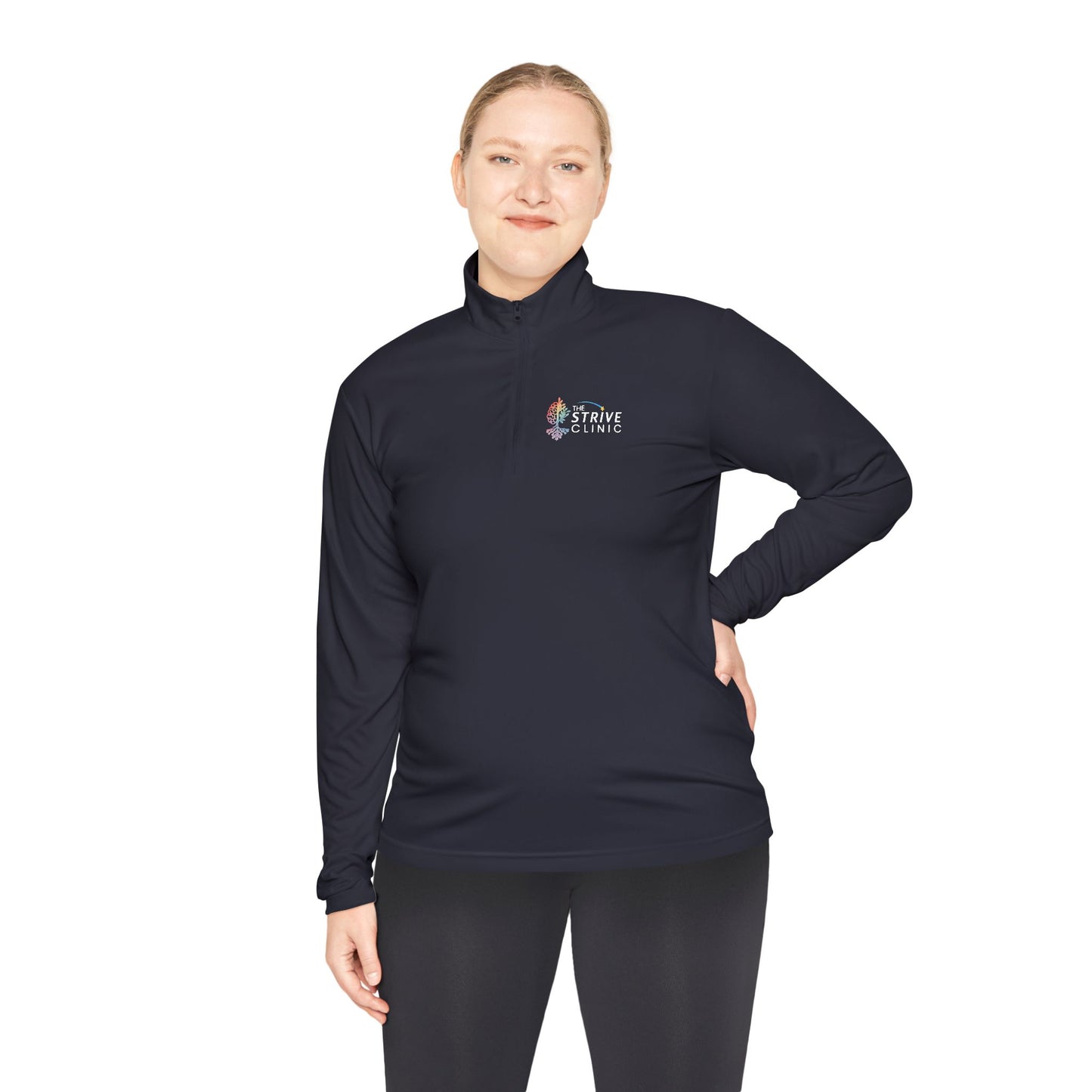Unisex Quarter-Zip Lightweight Pullover - Strive Clinic