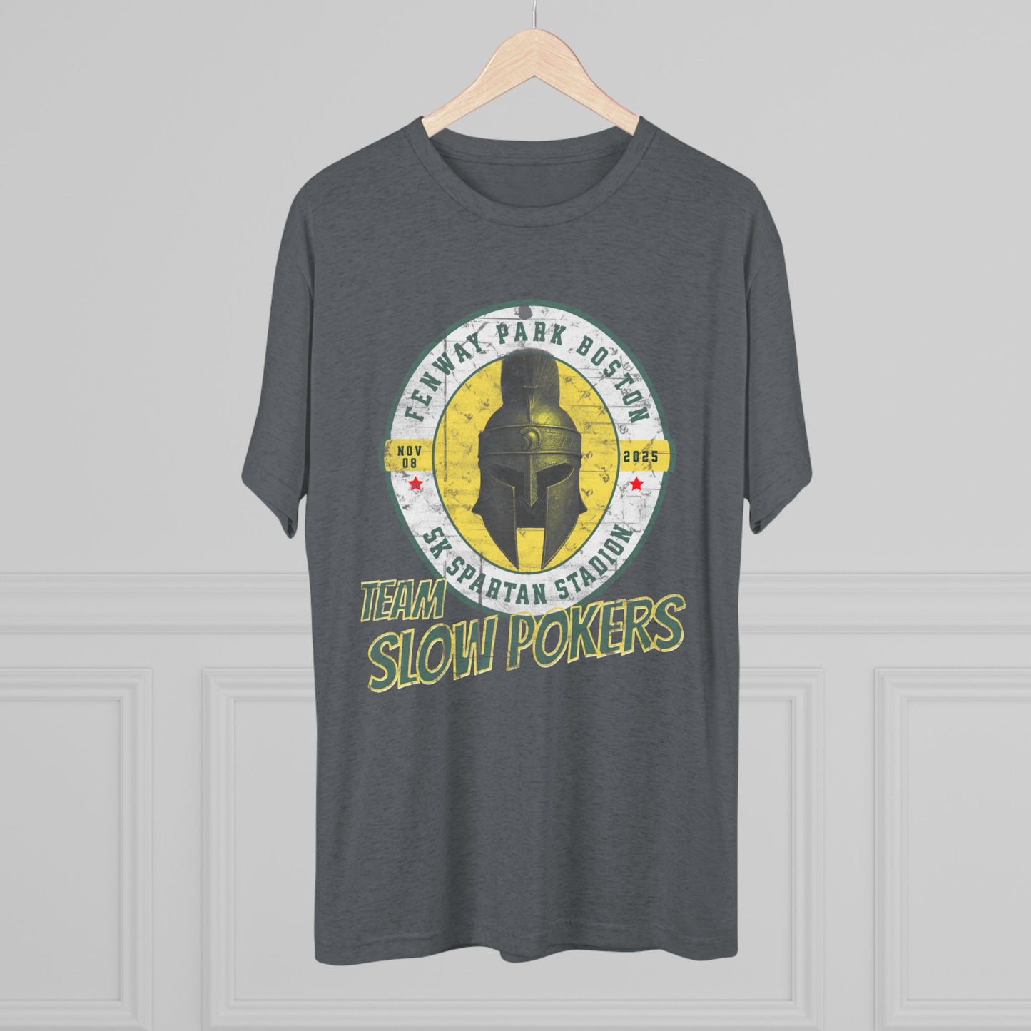 Spartan Slow Pokers Race Tee | Front Only Print
