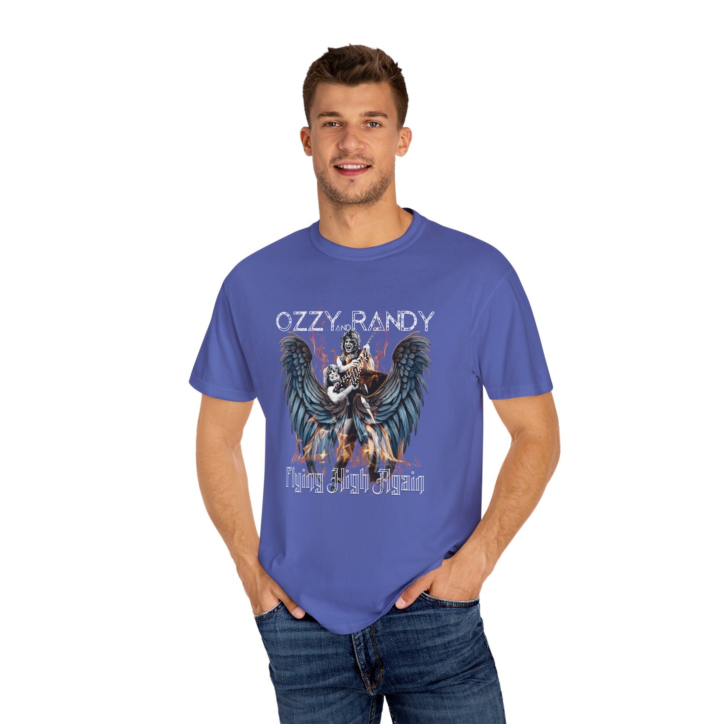 Flying High Again Garment Dyed Tee