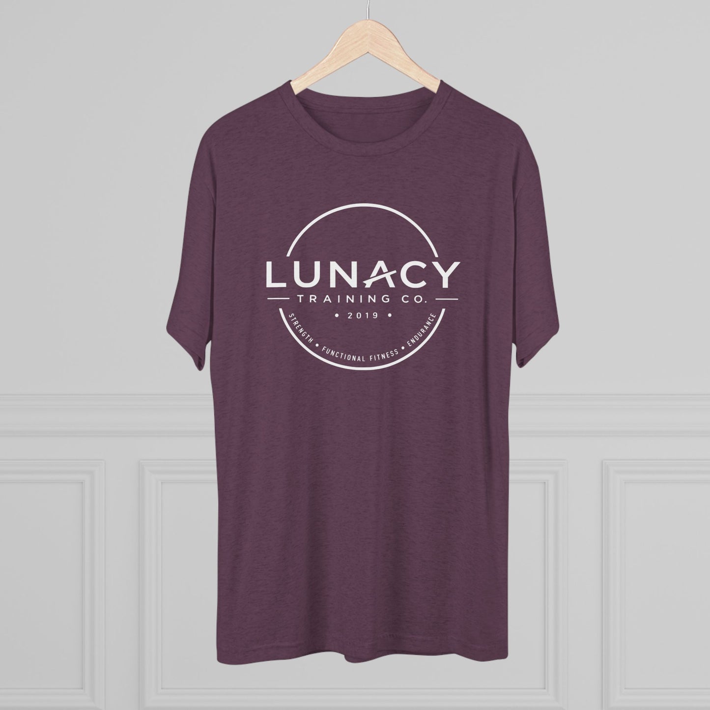 Lunacy Training Co. Circle Logo Next Level Tee