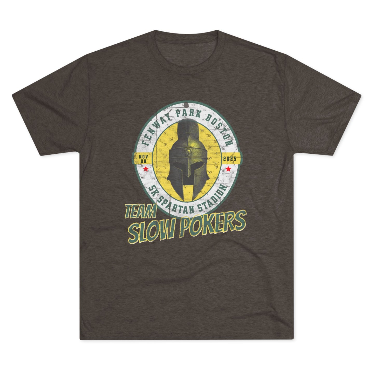 Spartan Slow Pokers Race Tee | Front Only Print