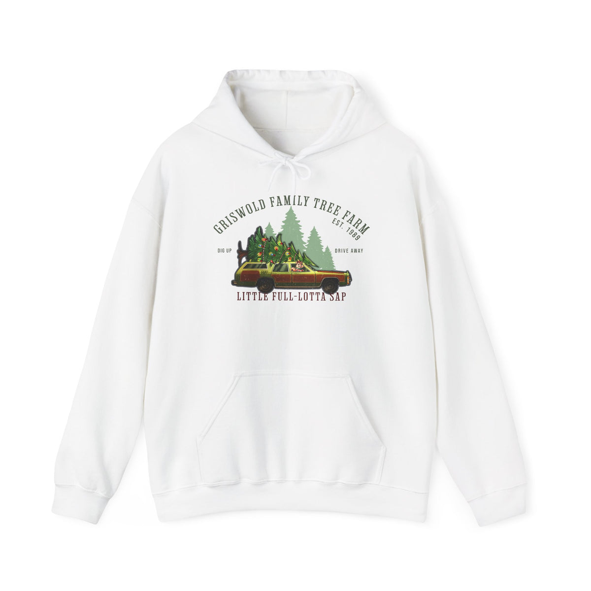 Griswold Family Tree Farm Hoodie | Griswold Christmas 80s Movie Classic