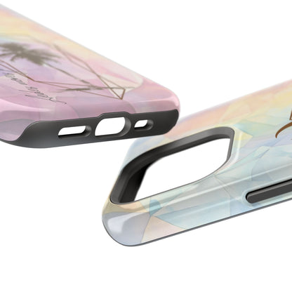 Geometric Palm phone case | Magnetic Impact-Resistant Case