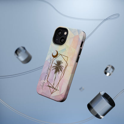 Geometric Palm phone case | Magnetic Impact-Resistant Case