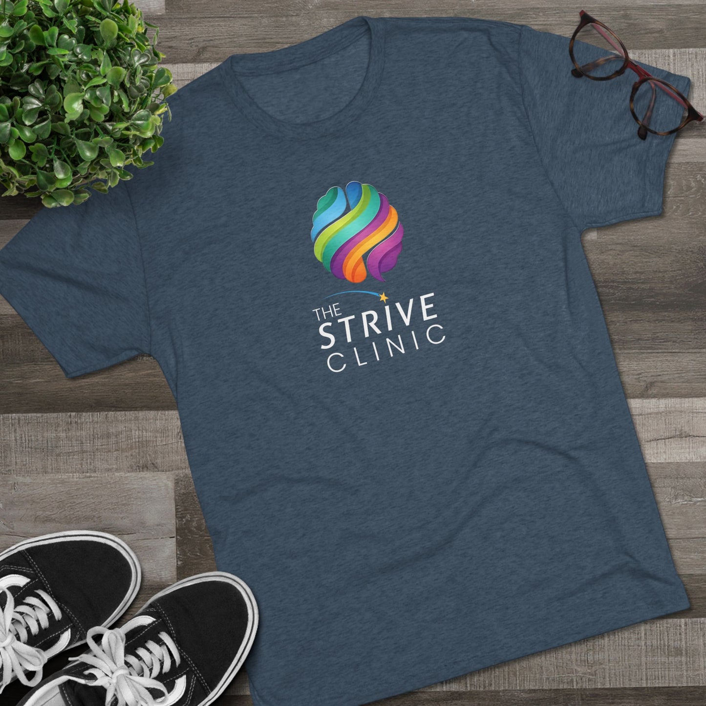 Strive Clinic Brain Tee | Front Print