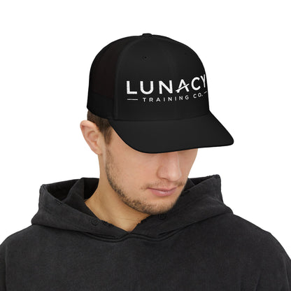 Embroidered Mesh Snapback Hat