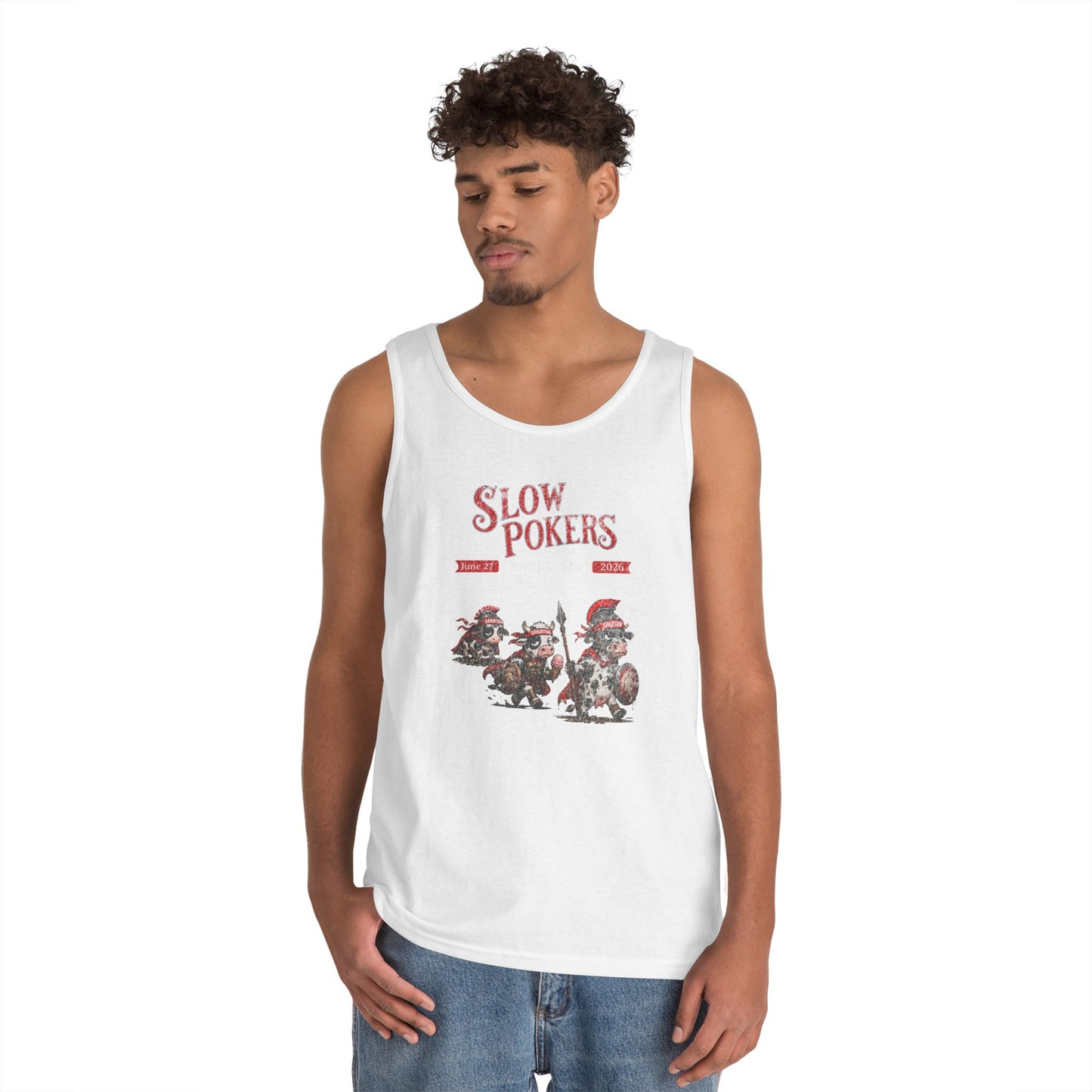 Barre Spartan Slow Pokers Unisex Tank