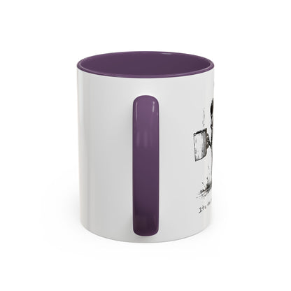 Funny Frog Coffee Mug — "Hop Off. It's Too Early for Nonsense"