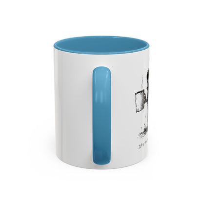 Funny Frog Coffee Mug — "Hop Off. It's Too Early for Nonsense"