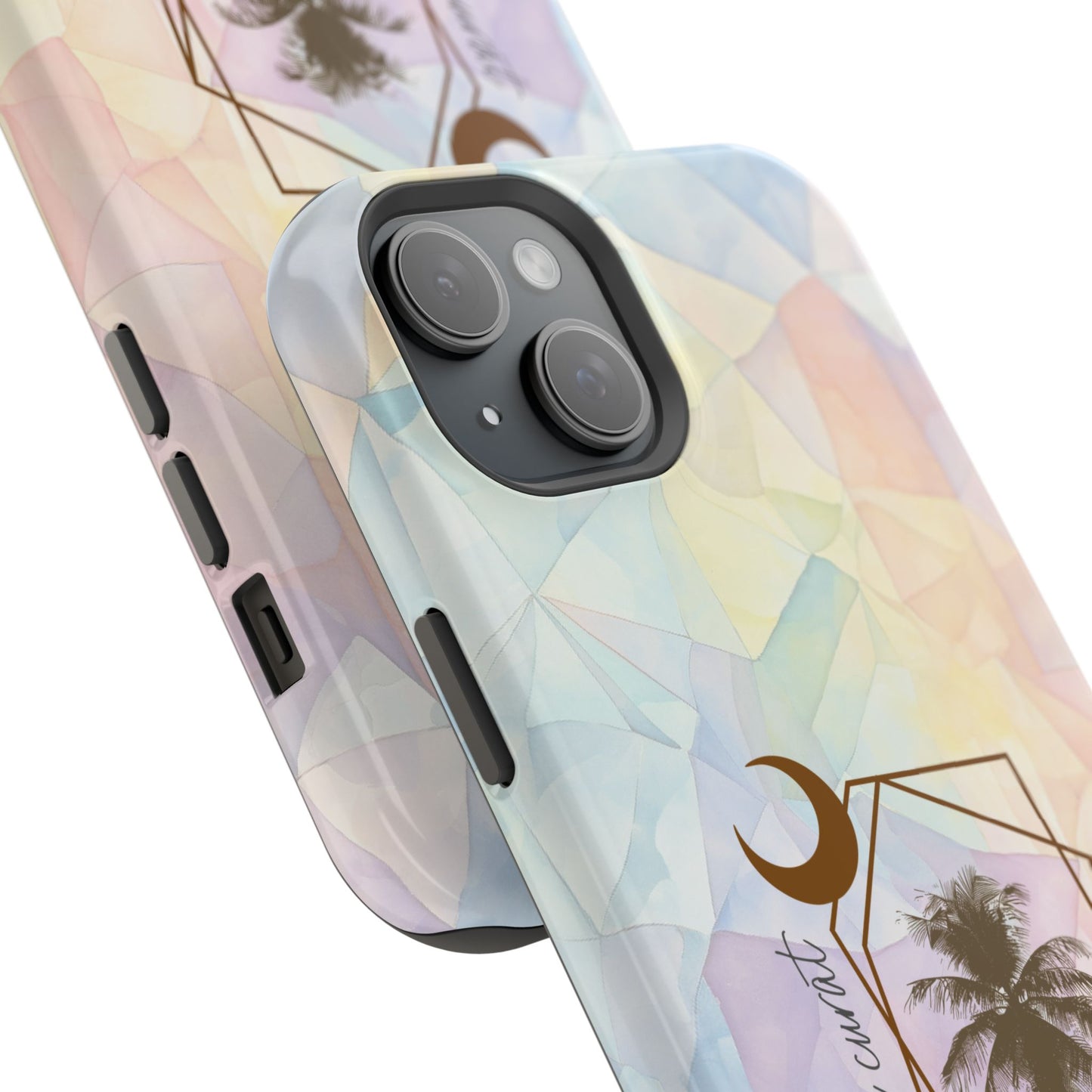 Geometric Palm phone case | Magnetic Impact-Resistant Case