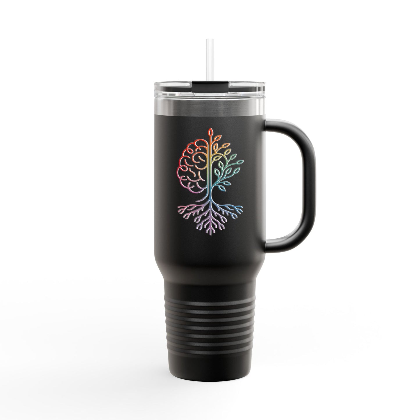 40oz Insulated Travel Mug — Leak Resistant Lid