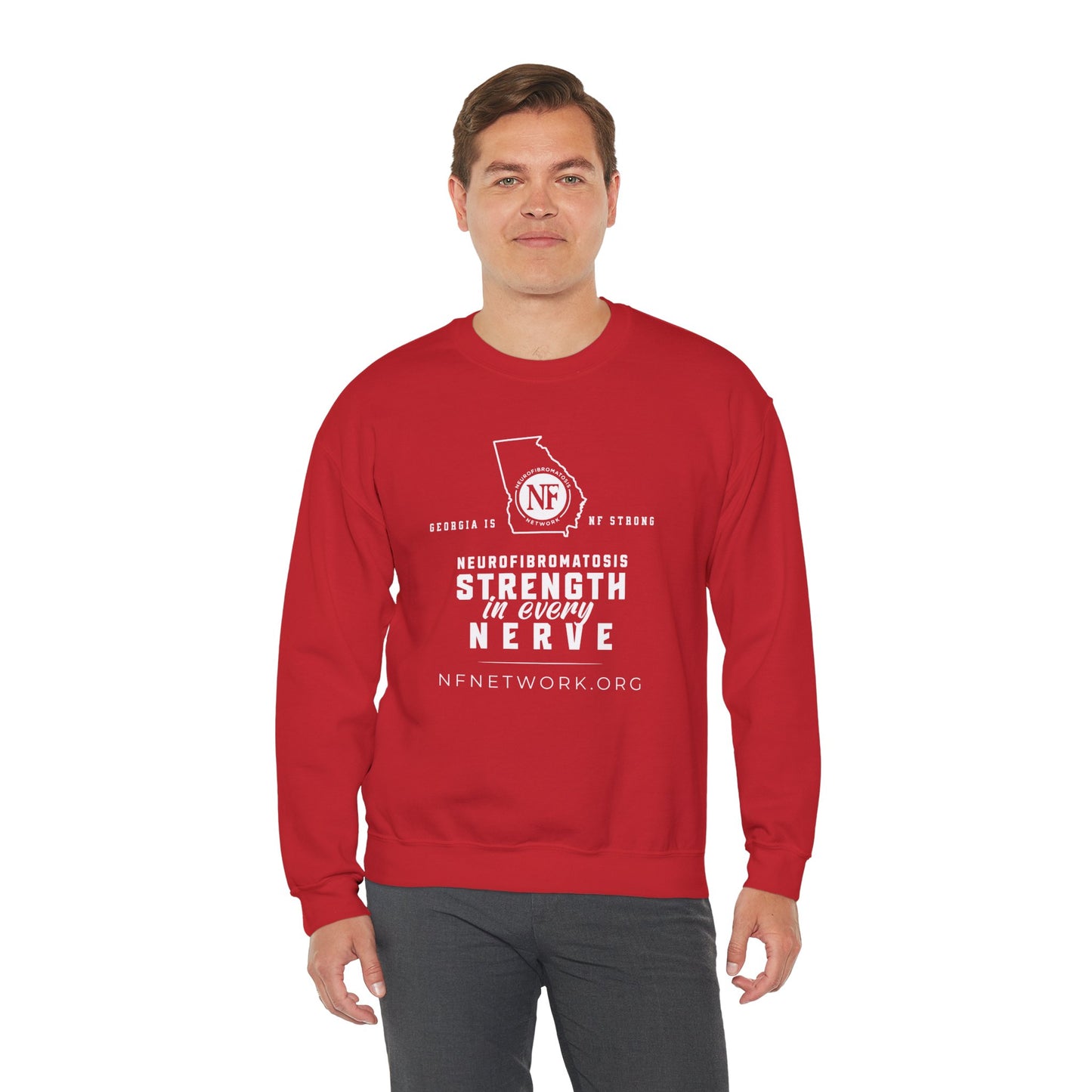 Georgia NF Crewneck Sweatshirt - Adult