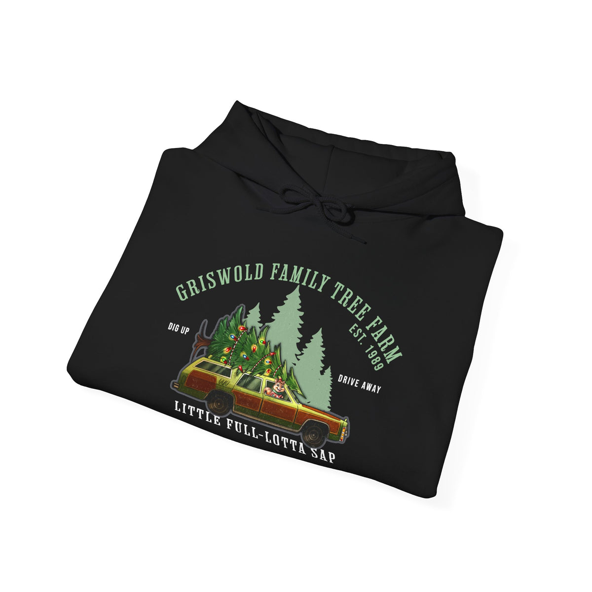 Griswold Family Tree Farm Hoodie | Griswold Christmas 80s Movie Classic