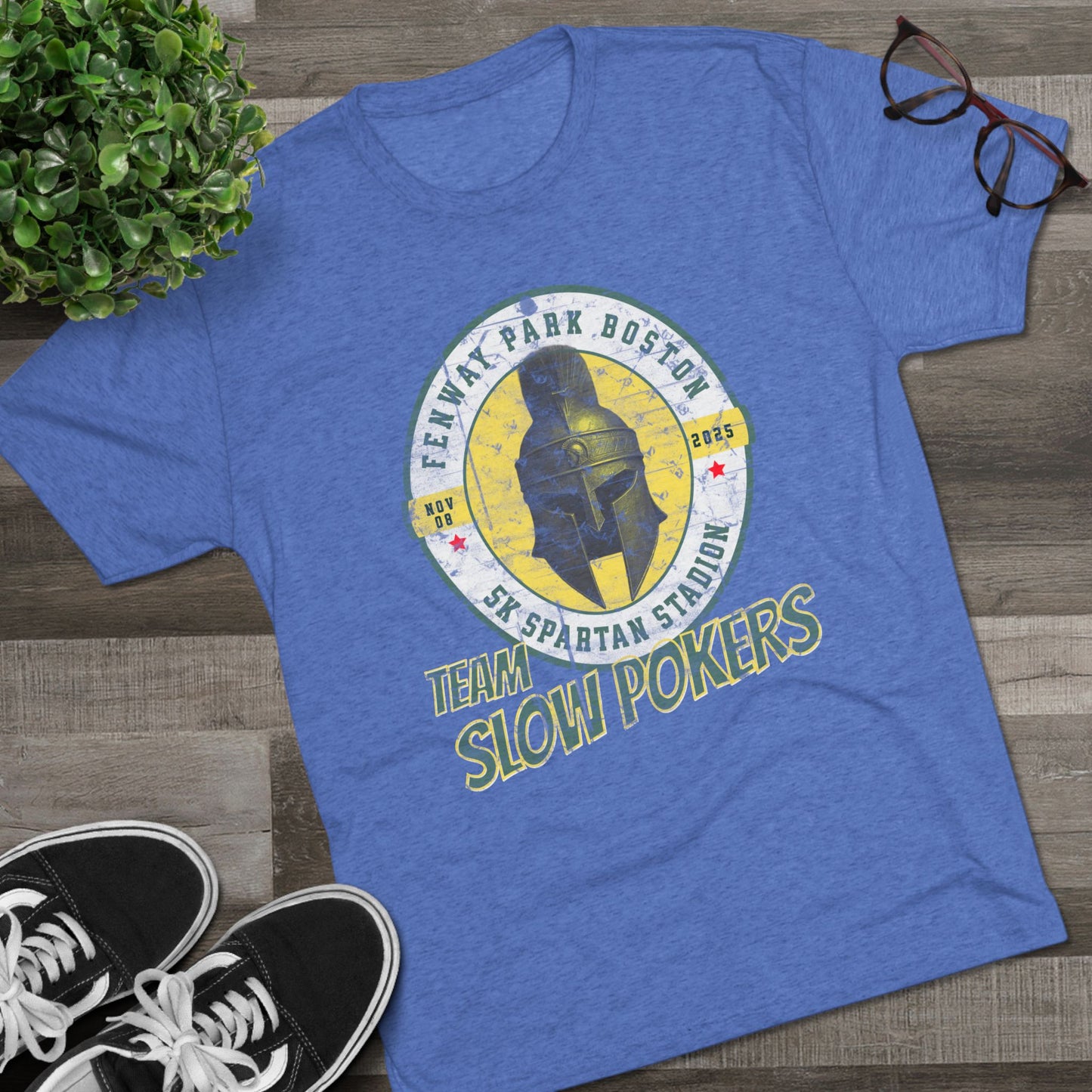 Spartan Slow Pokers Race Tee | Front Only Print
