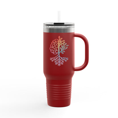 40oz Insulated Travel Mug — Leak Resistant Lid