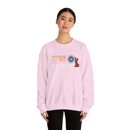 NF Virtual 5K Run/Walk Crewneck Sweatshirt — In Memory of Sean