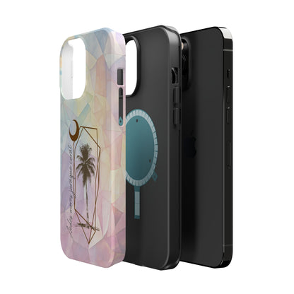 Geometric Palm phone case | Magnetic Impact-Resistant Case