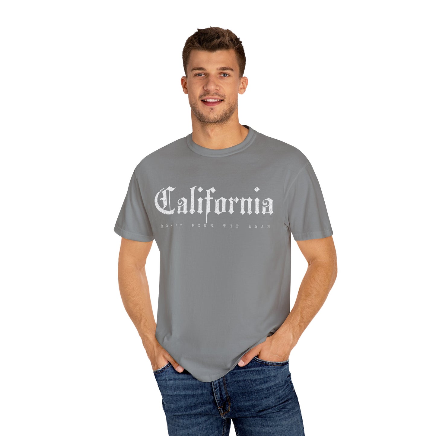 California Don't Poke the Bear Garment Dyed Tee