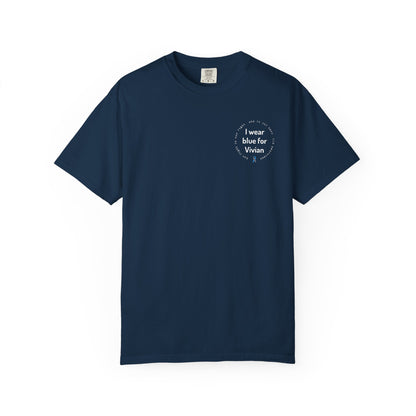 Personalized  — TID Awareness Wear Blue Tee