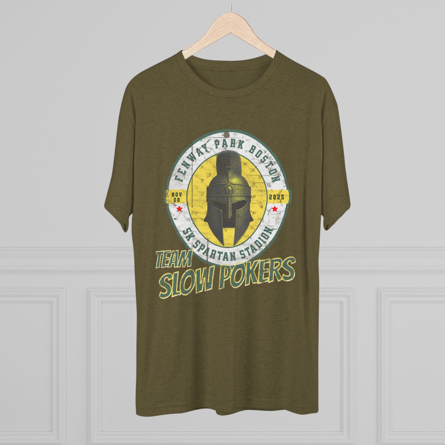 Spartan Slow Pokers Race Tee | Front Only Print