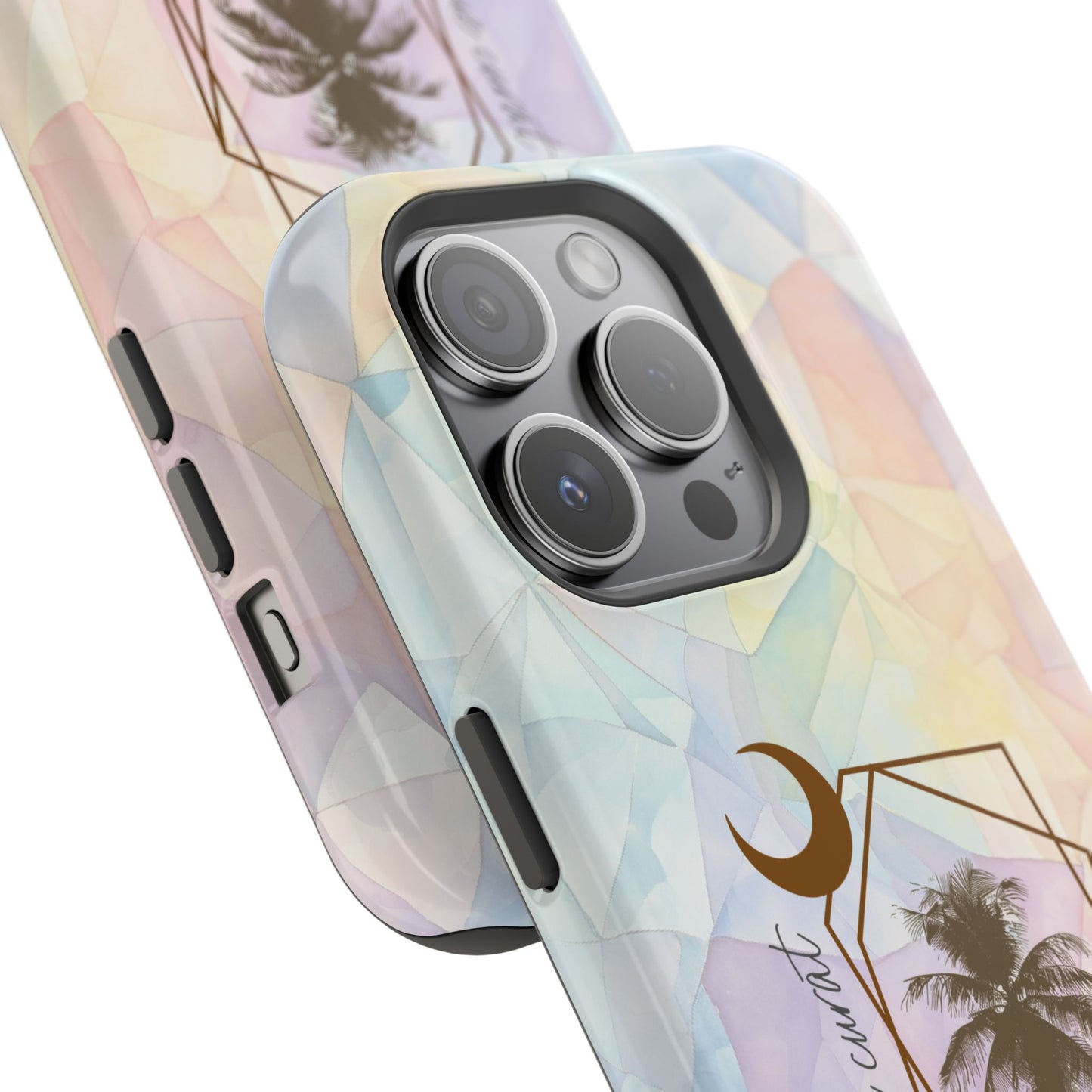 Geometric Palm phone case | Magnetic Impact-Resistant Case