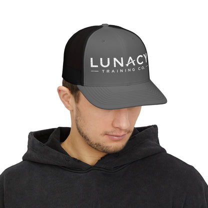 Embroidered Mesh Snapback Hat