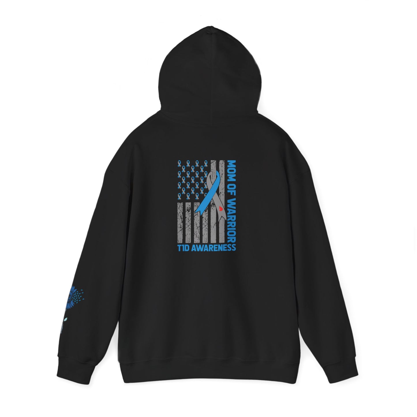Personalized Warrior Mom Hoodie — TID Awareness Sweatshirt