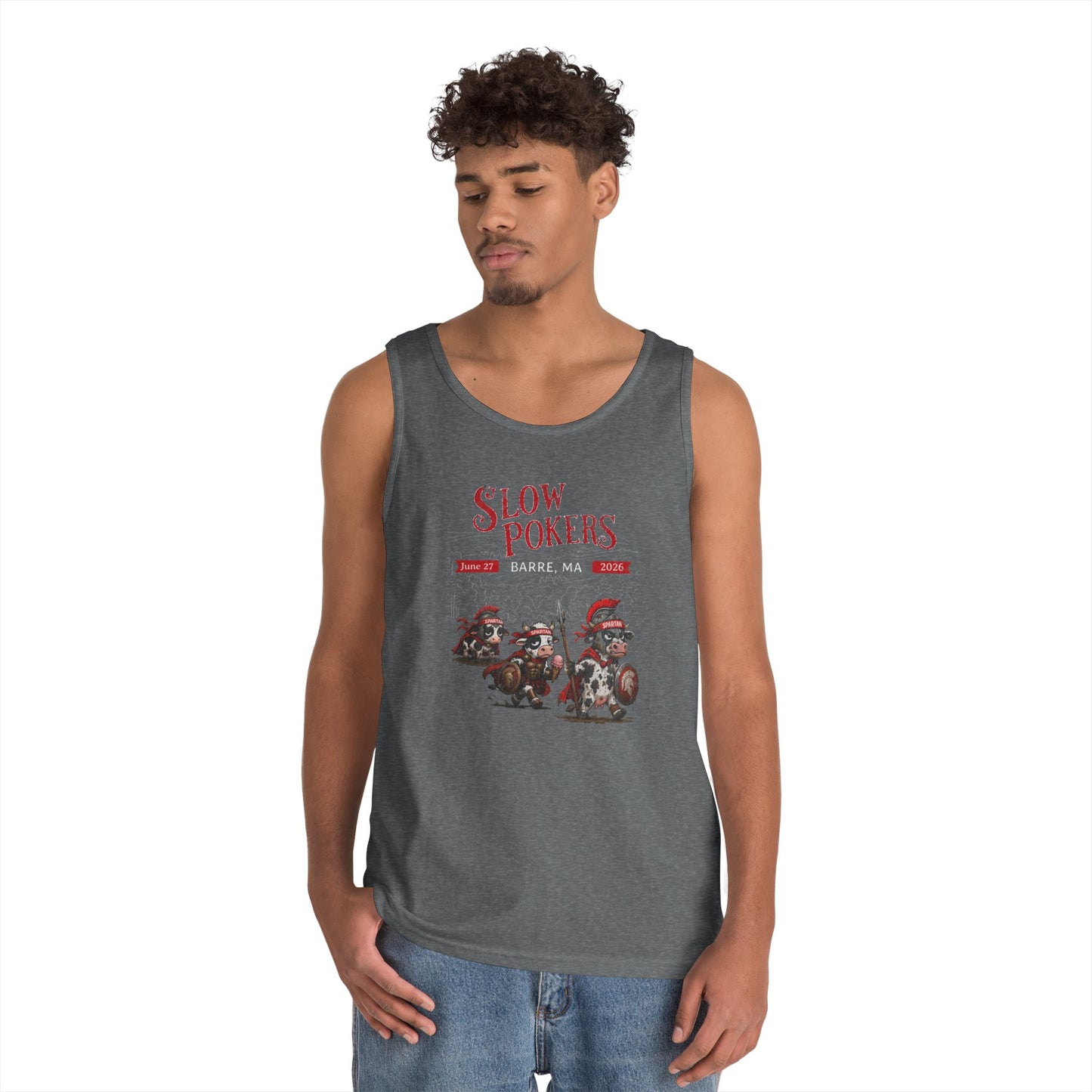 Barre Spartan Slow Pokers Unisex Tank