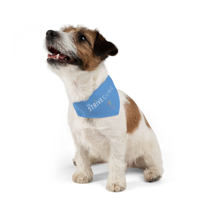 Blue Pet Bandana Collar - Strive Clinic
