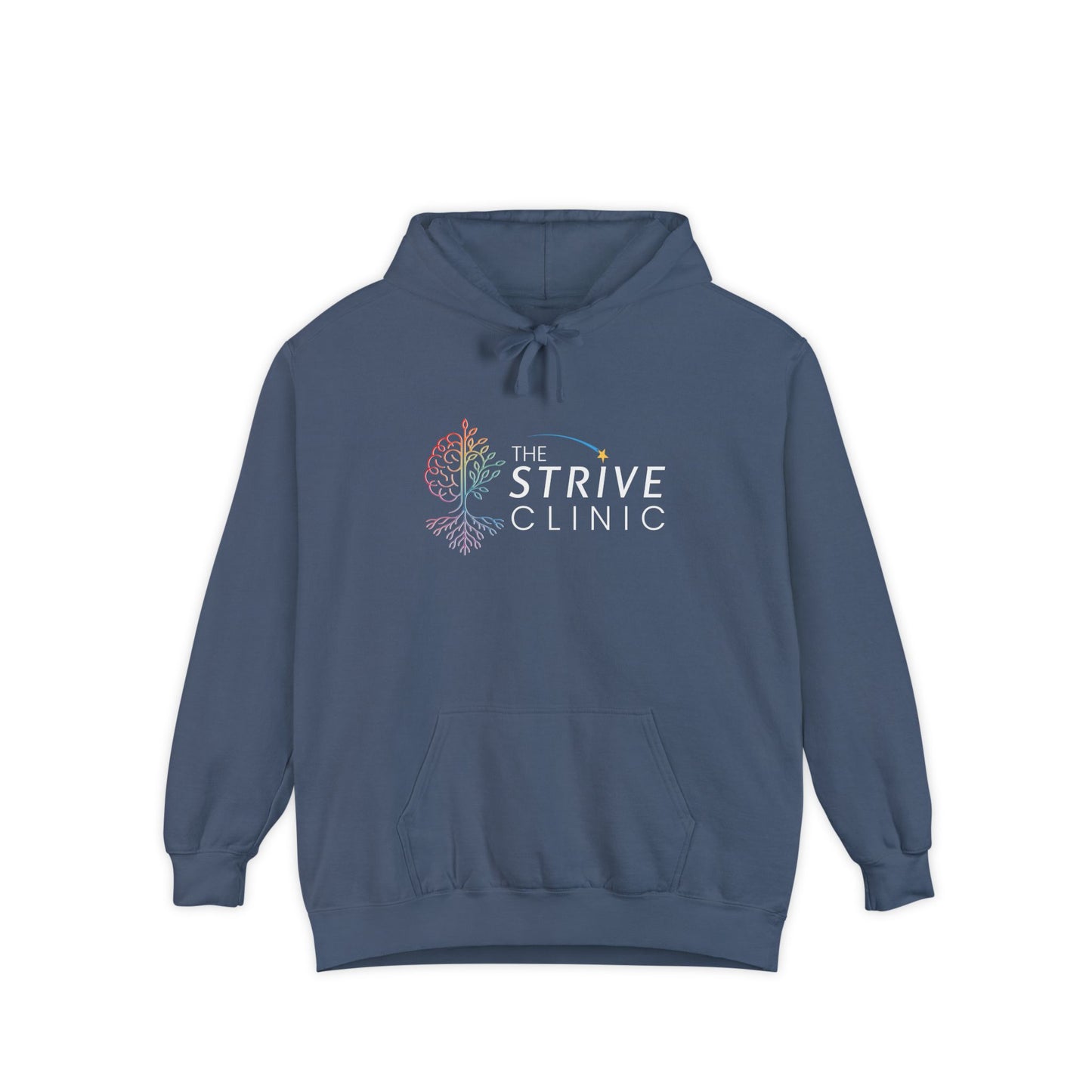 Garment-Dyed Hoodie - Strive Clinic *runs small