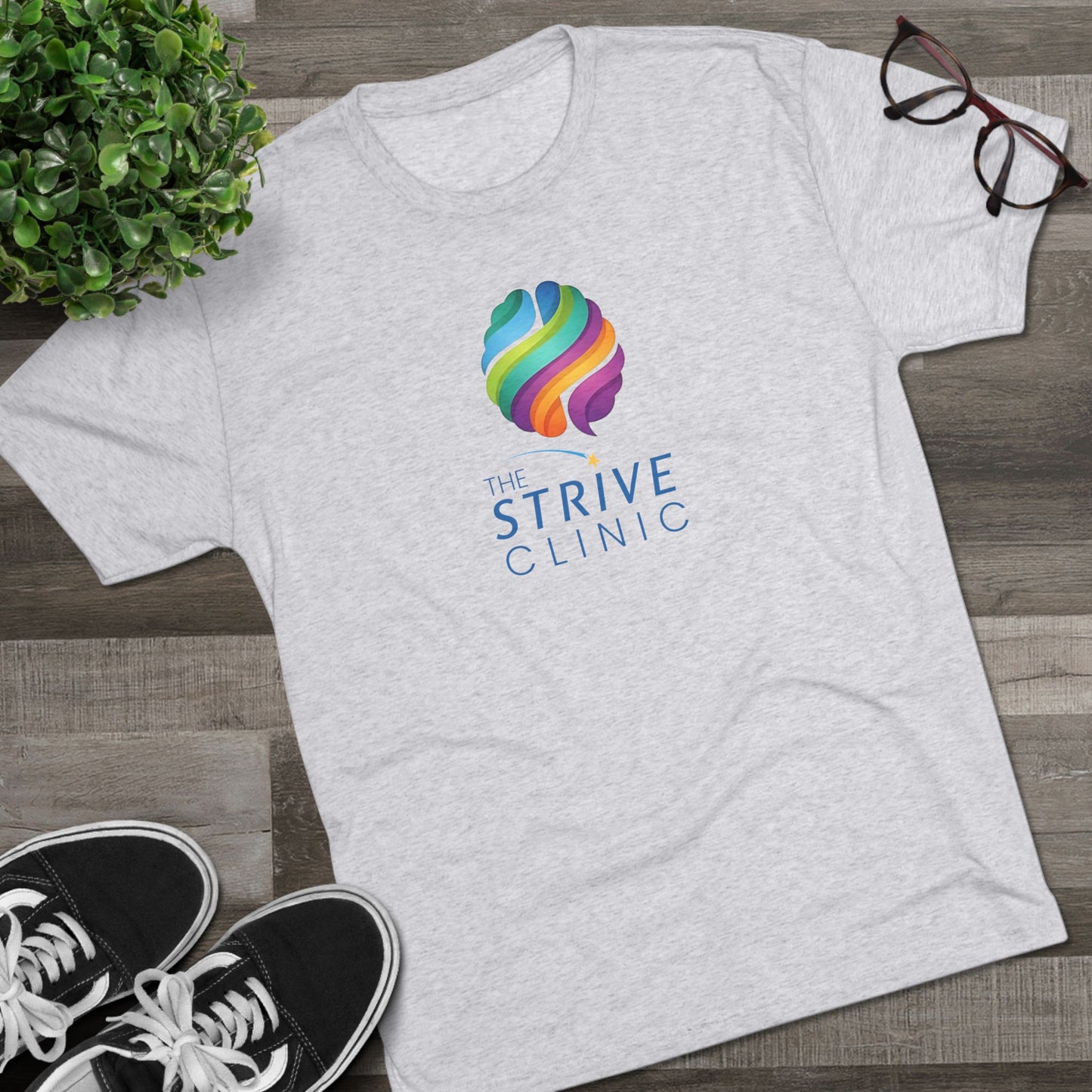 Strive Clinic Brain Tee | Front Print