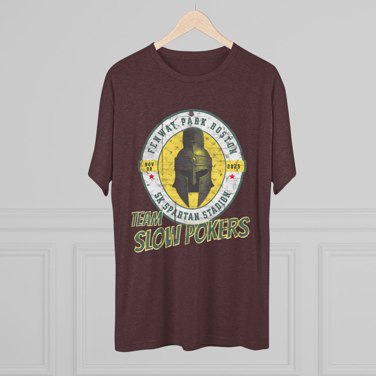 Spartan Slow Pokers Race Tee | Front Only Print