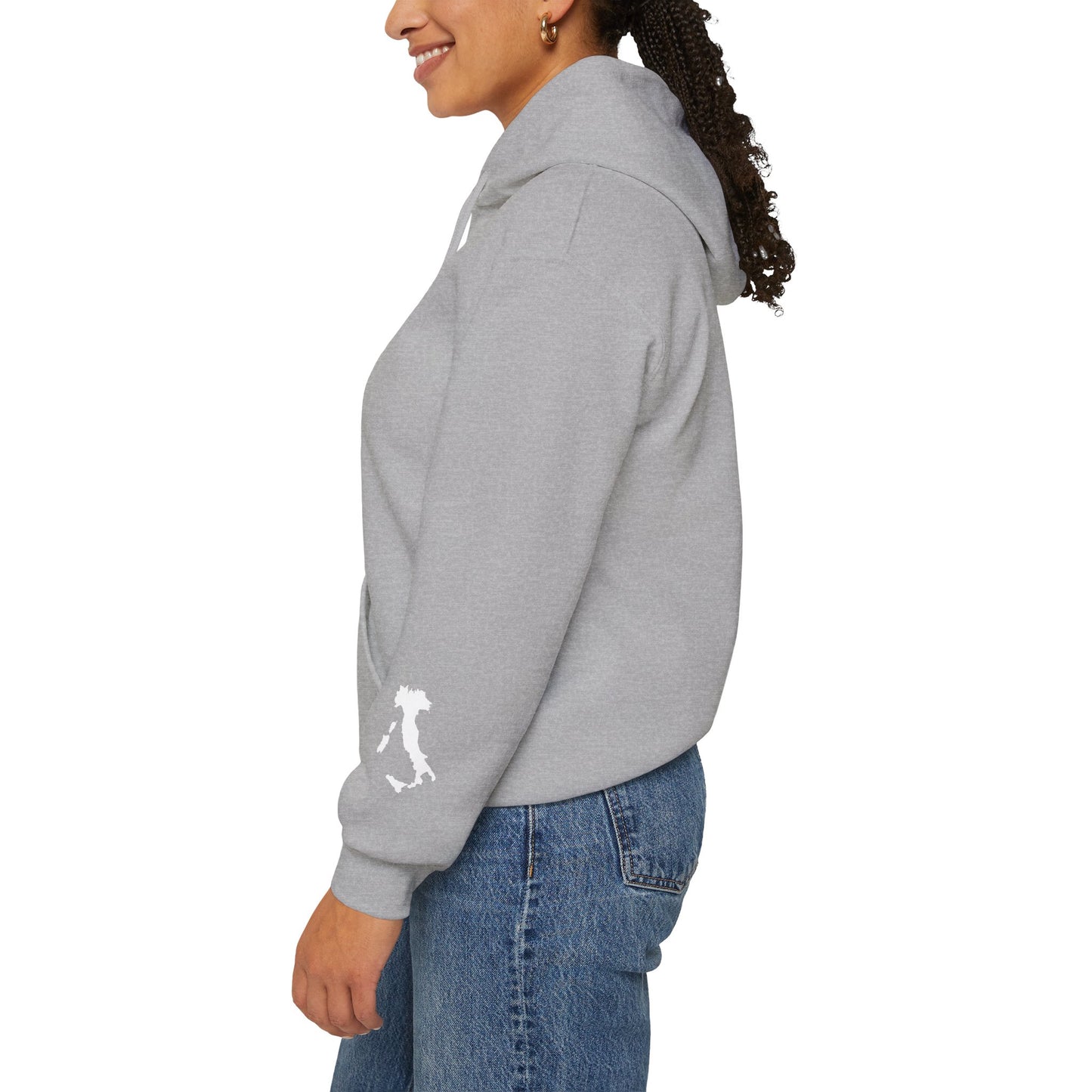 Map of Italy 'Che Vuoi Unisex Hoodie