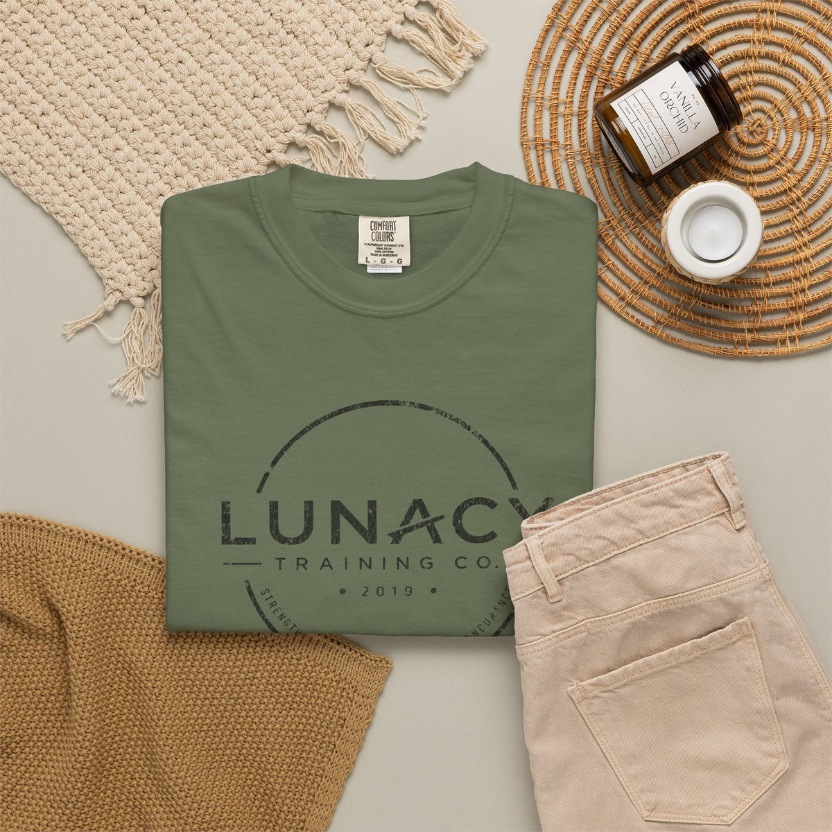 Comfort Colors Circle Logo Tee