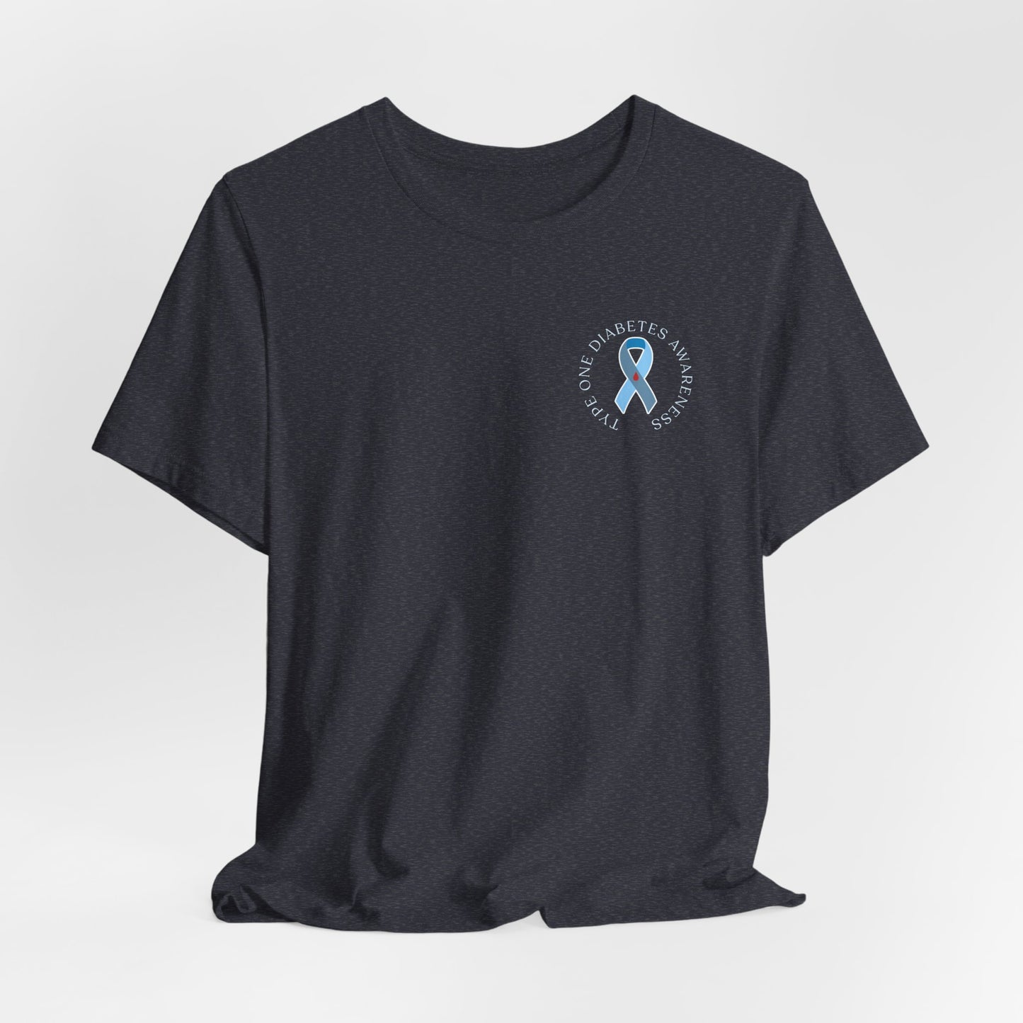 T1D Awareness Front & Back Design Tee