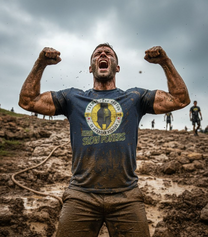 Spartan Slow Pokers Race Tee | Front Only Print