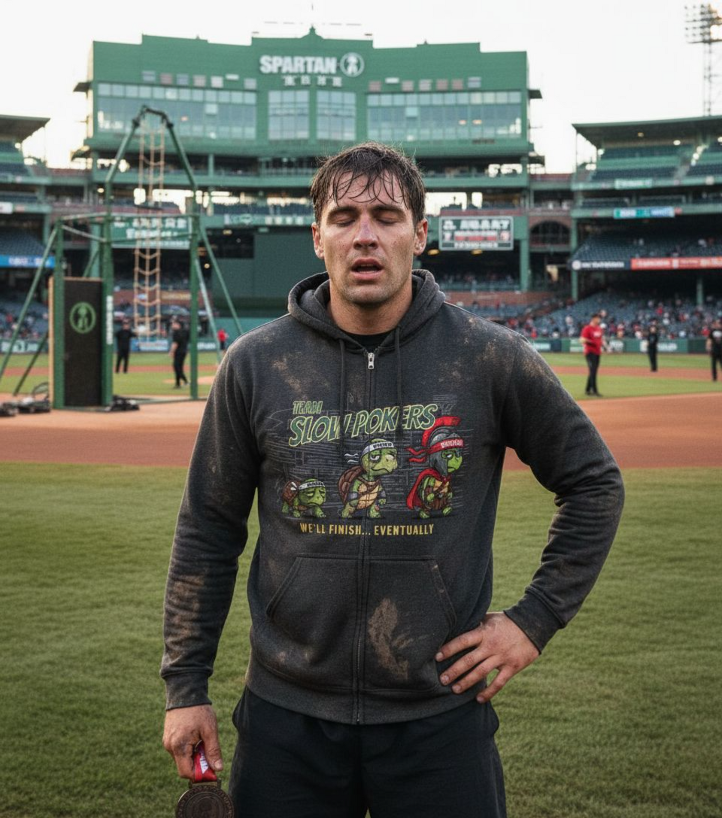 Unisex Heavy Blend™ Full Zip Hoodie - Slowpokers Design, Great for Runners, Casual Wear, Gift for Joggers, Funny Sweatshirt, [...]