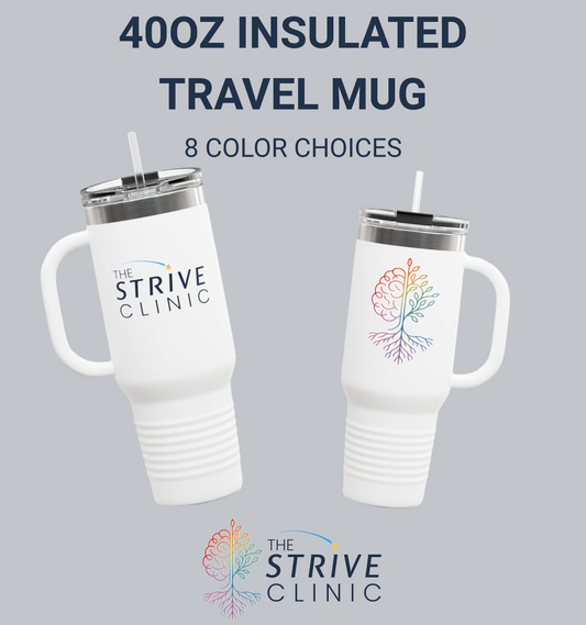 40oz Insulated Travel Mug — Strive